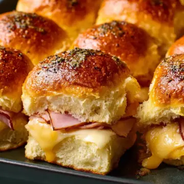 Easy Ham & Cheese Sliders