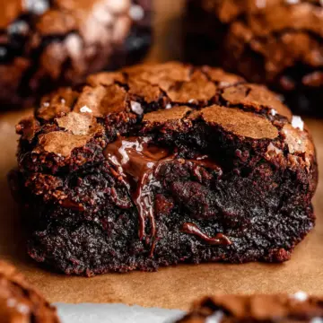 The BEST Fudgy Chewy Brookies