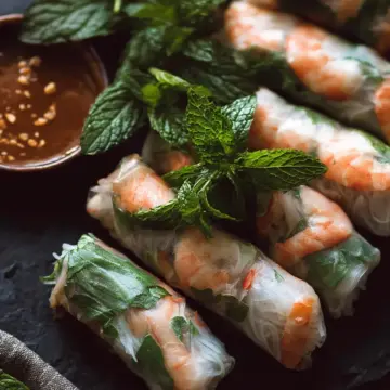 Vietnamese Rice Paper Rolls