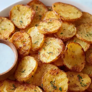 Air Fryer Sliced Potatoes