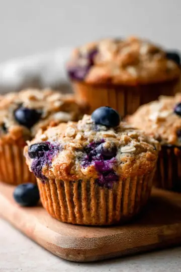 Blueberry Oatmeal Muffins