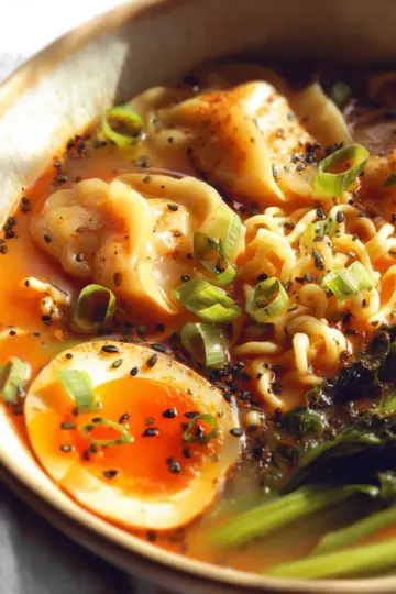 Dumpling Ramen Soup