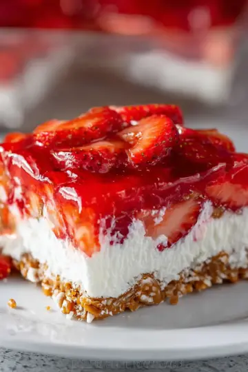 Strawberry Pretzel Salad