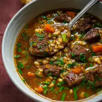 Beef Barley Soup