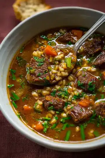 Beef Barley Soup