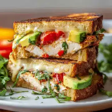 Chipotle Chicken Avocado Melt