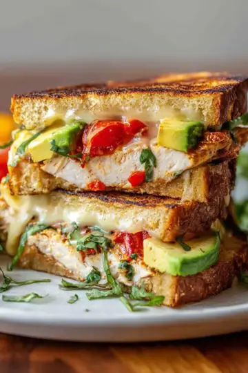 Chipotle Chicken Avocado Melt