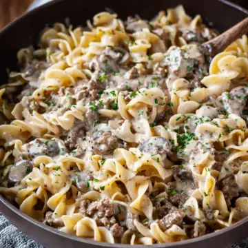 Ground Beef Stroganoff Recipe