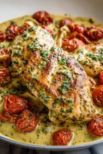 Creamy Pesto Chicken