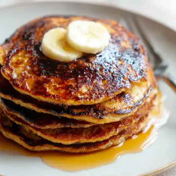 3-Ingredient Banana Pancakes