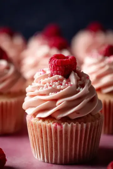 Raspberry Cupcakes