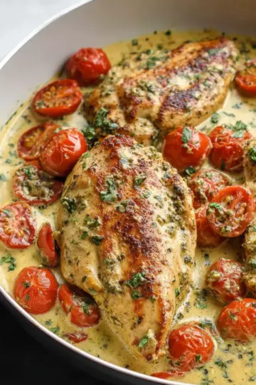 Creamy Pesto Chicken