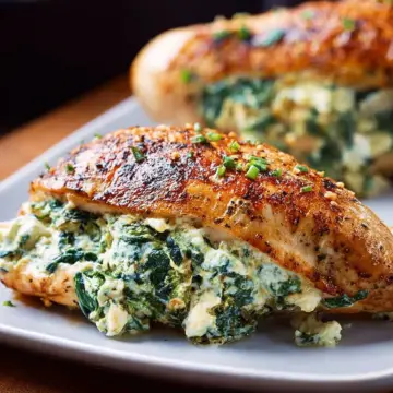 Spinach Stuffed Chicken