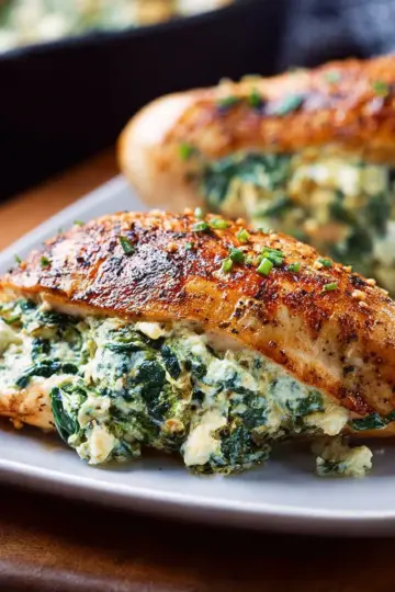 Spinach Stuffed Chicken