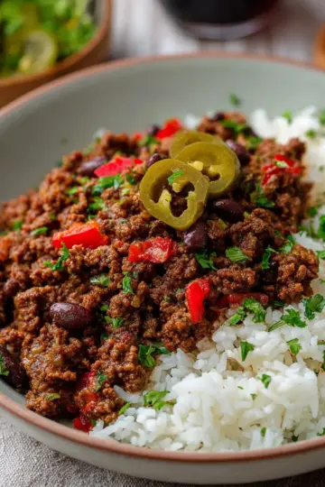 Cuban Beef Picadillo