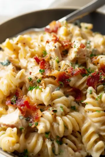 Chicken Bacon Ranch Pasta