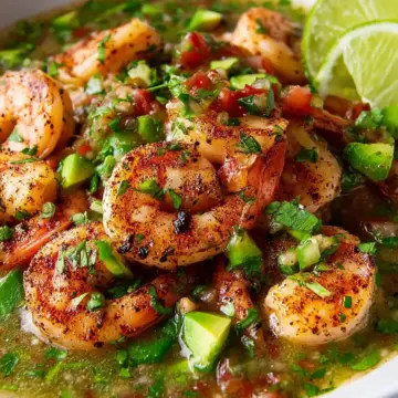 Shrimps in Culichi Salsa