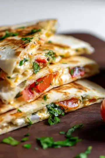 Mediterranean Quesadillas