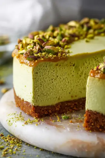 Pistachio Cheesecake
