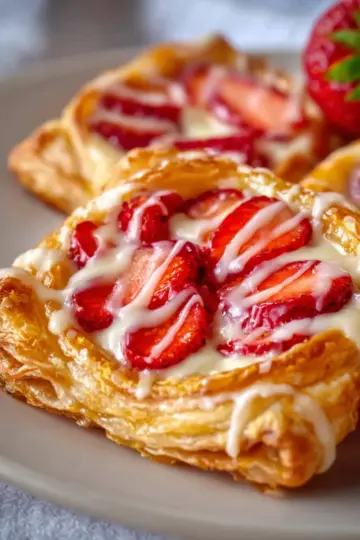 Easy Strawberry Cream Cheese Danish