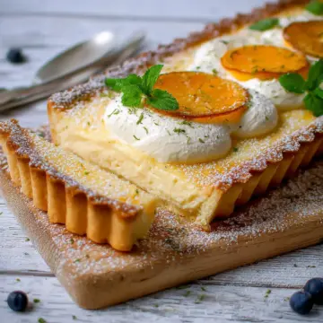Easy Italian Lemon Mascarpone Tart