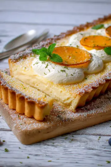 Easy Italian Lemon Mascarpone Tart