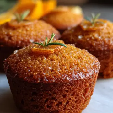 orange ginger honey cakes