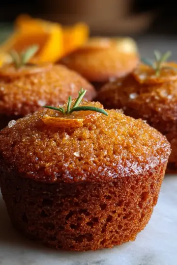 orange ginger honey cakes