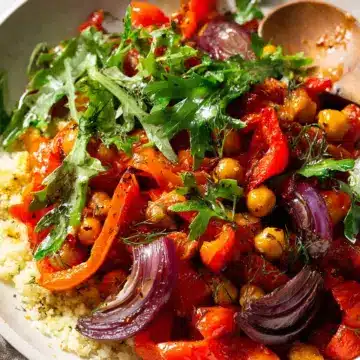 Roasted Red Pepper Salad