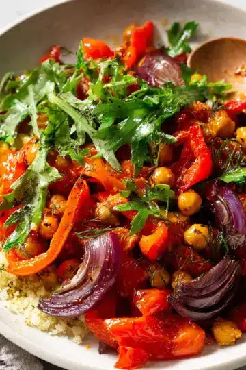 Roasted Red Pepper Salad