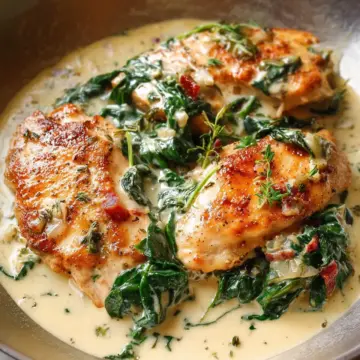Creamy Chicken Florentine