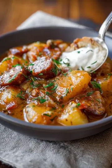 Saucy Hungarian Red Potato Goulash