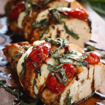 Caprese Stuffed Chicken
