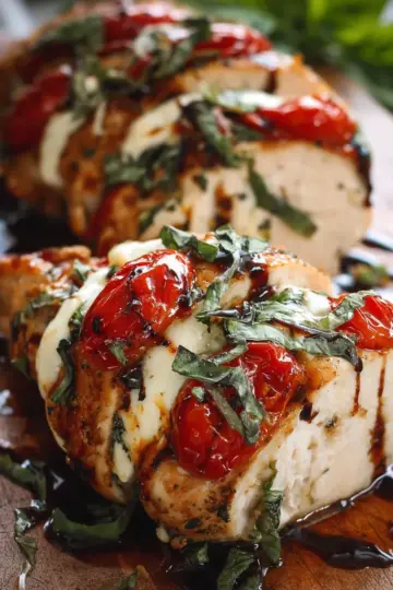 Caprese Stuffed Chicken