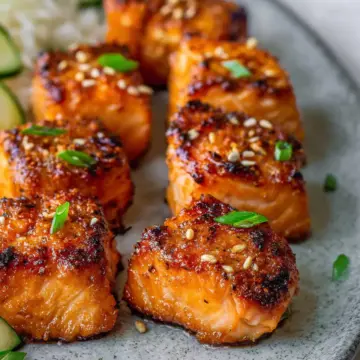 Air Fryer Salmon Bites