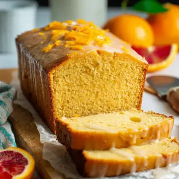Moist Orange Loaf Cake