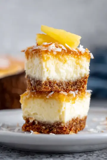 Coconut Pineapple Cheesecake