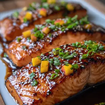 Sweet Glazed Teriyaki Salmon