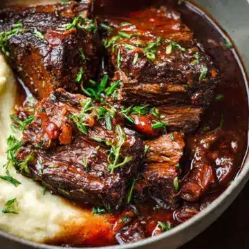Red Wine Braised Beef