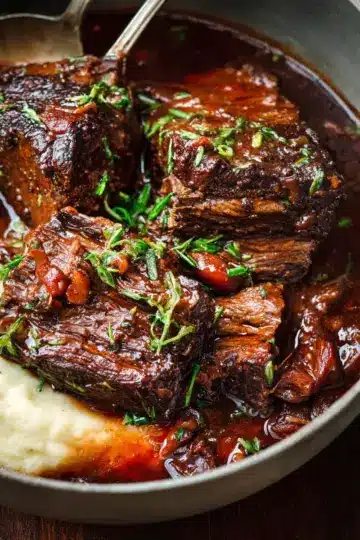 Red Wine Braised Beef