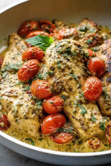 Creamy Pesto Chicken