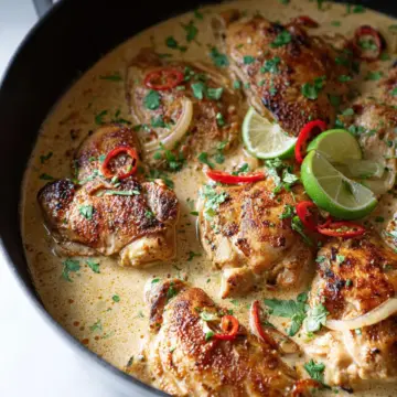 Creamy Coconut Milk Chicken Recipe