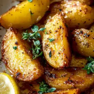 Greek Lemon Potatoes