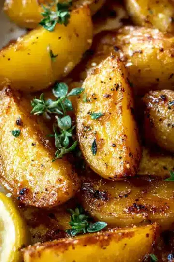 Greek Lemon Potatoes