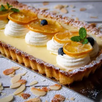 Easy Italian Lemon Mascarpone Tart