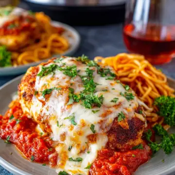 Crock Pot Chicken Parmesan