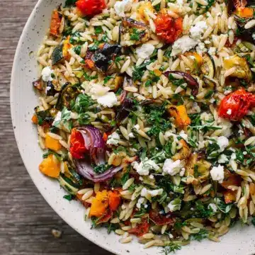 ROASTED VEGETABLE ORZO