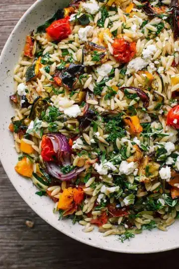 ROASTED VEGETABLE ORZO